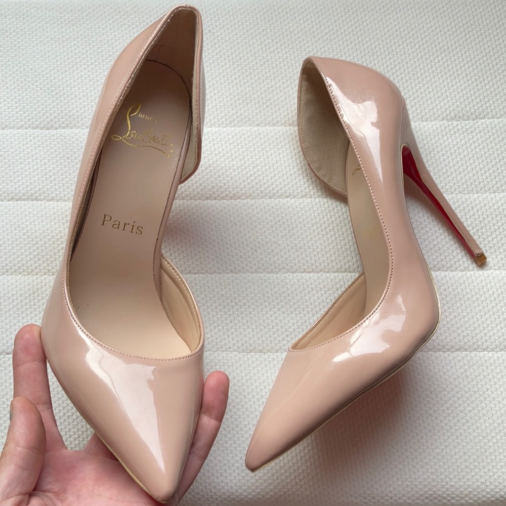 Christian Louboutin Iriza “half’s” Red Sole Pump